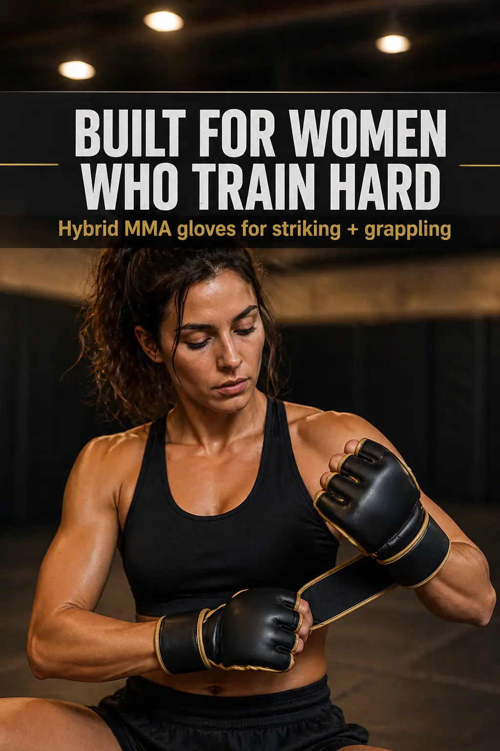 RDX MMA Hybrid Sparring Gloves for Women